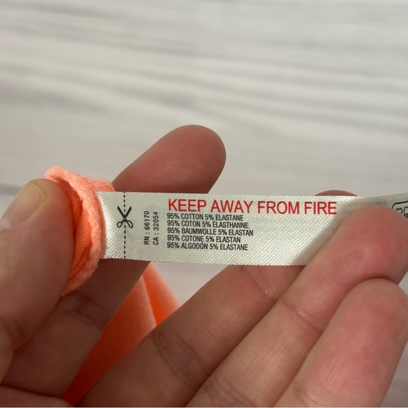 FP Free People Movement Hot Shot Onesie Pastel Peach Orange NWT - Picture 12 of 13